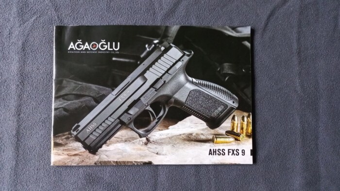 Pistolet AHSS FXS9 9x19
